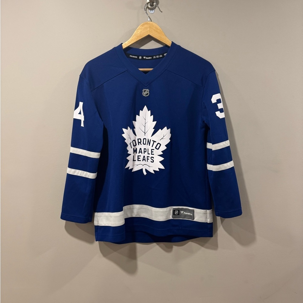 Auston Matthews Toronto Maple Leafs Fanatics NHL Hockey Jersey
